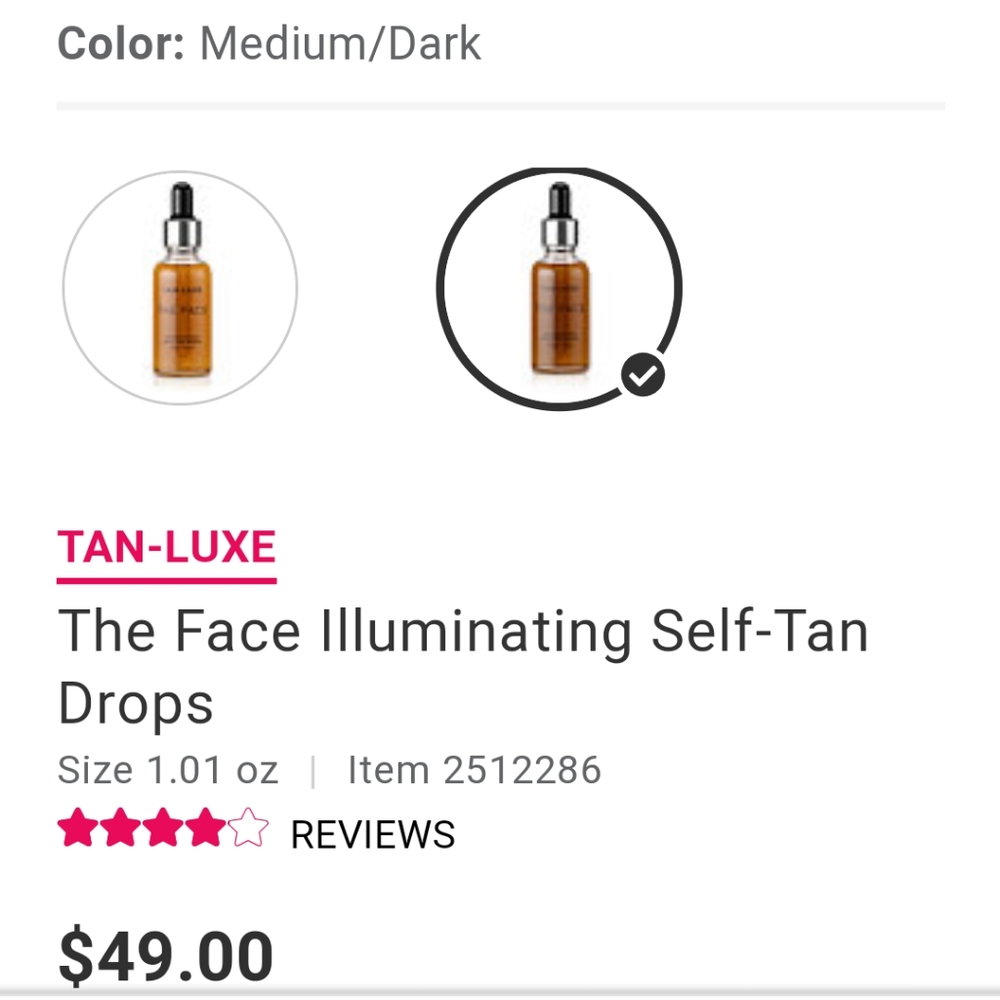 Tan Luxe The Face and The Gradual